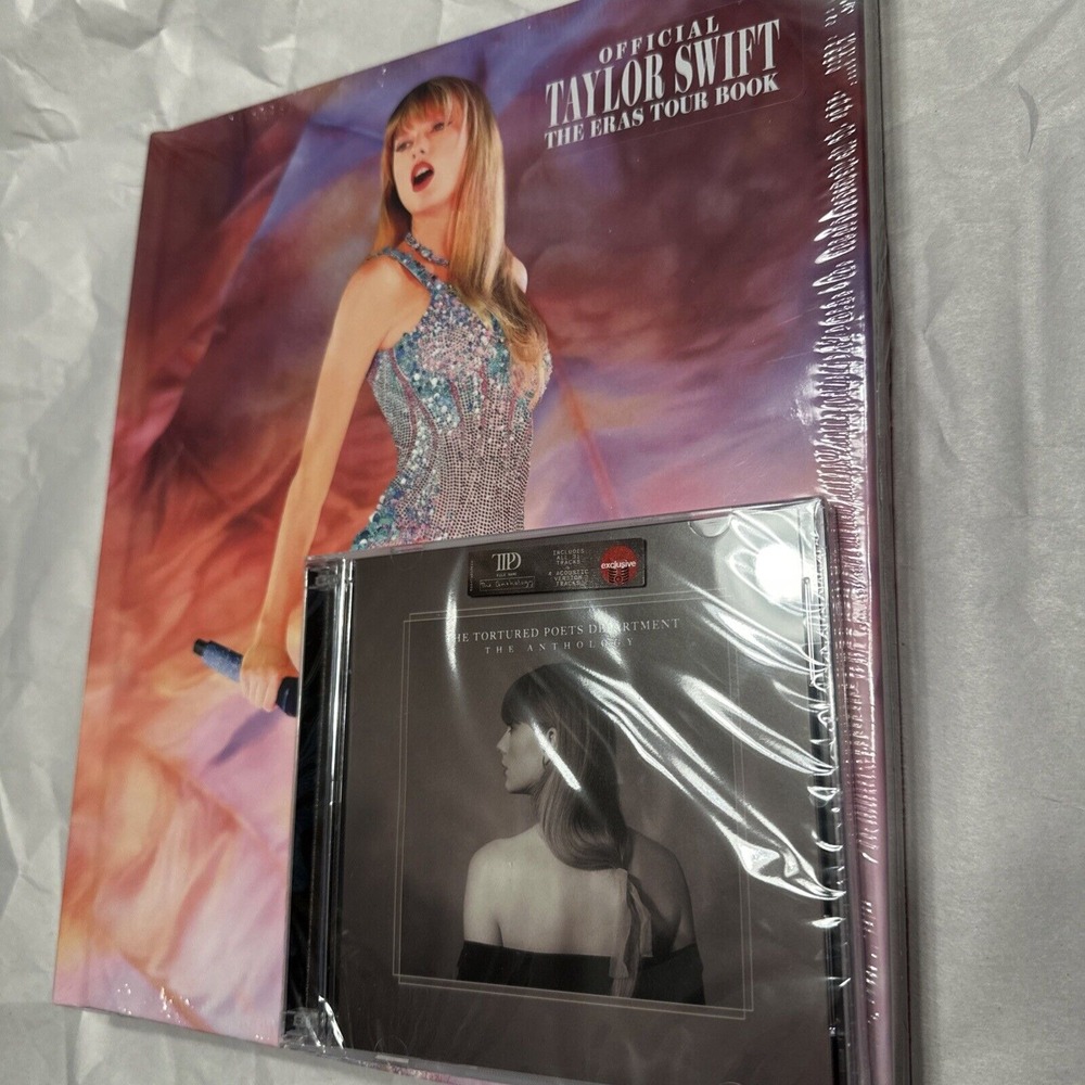 Taylor Swift The Eras Tour‎ Book & The Tortured Poets Department Anthology CD